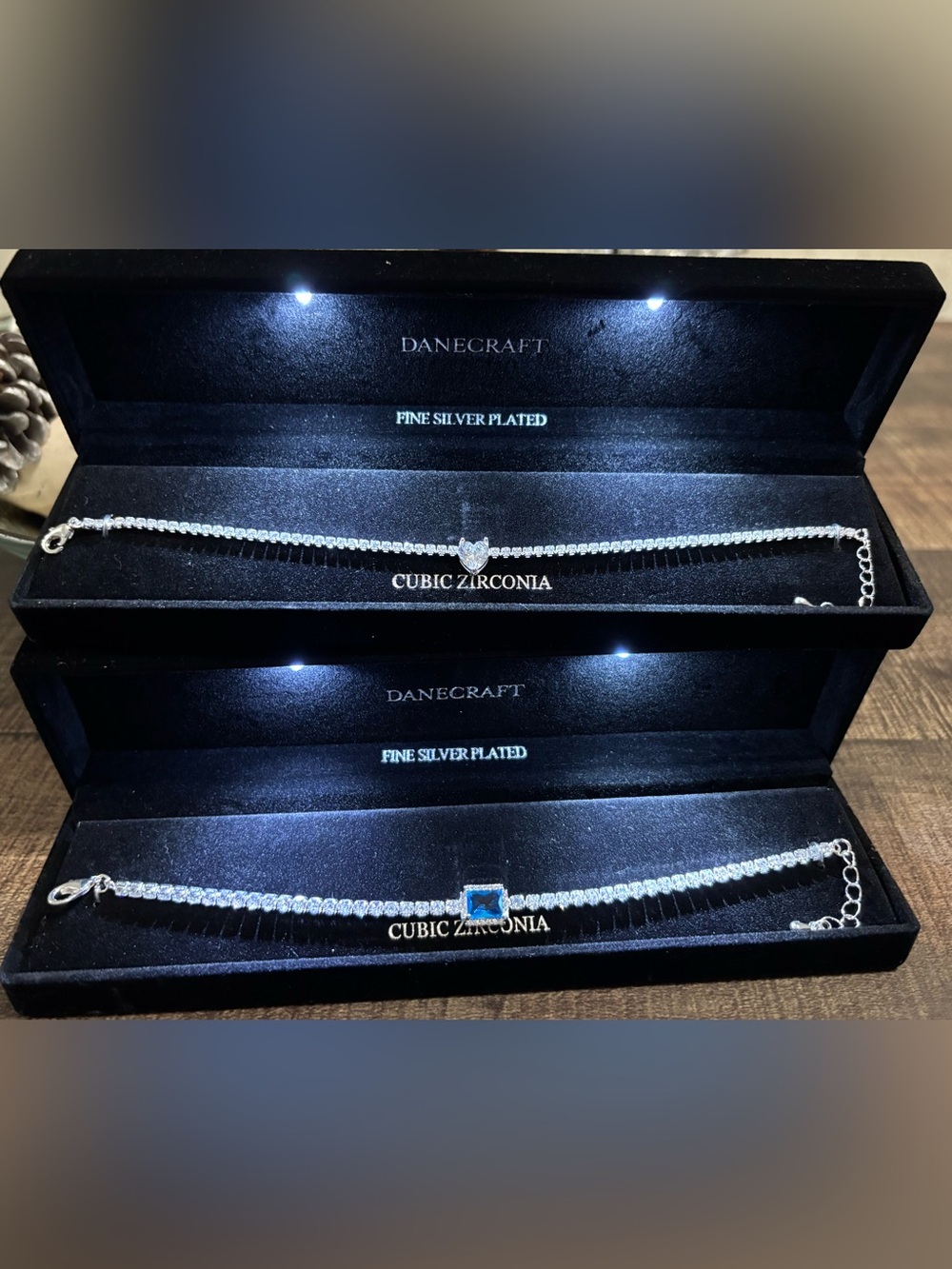 Danecraft Crystal & Cubic Zirconia Anklets “Buyer Choose Your Style” - Picture 2 of 8